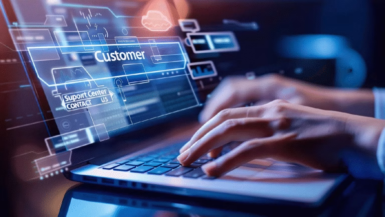 AI Customer Service Website