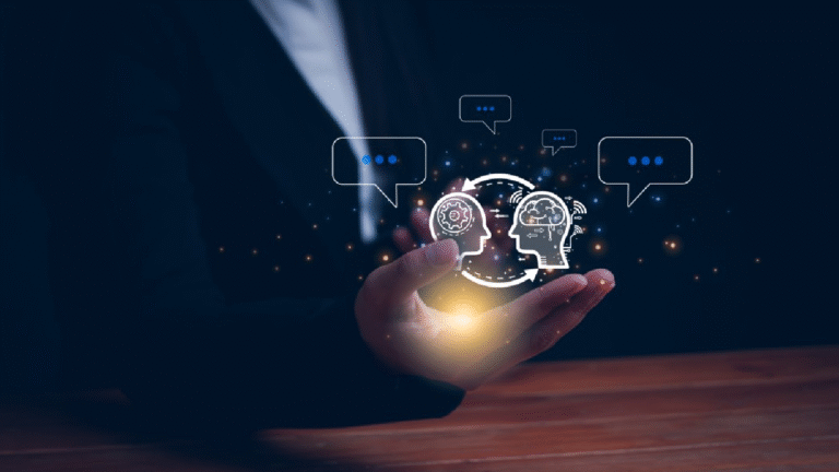 AI customer service management at work